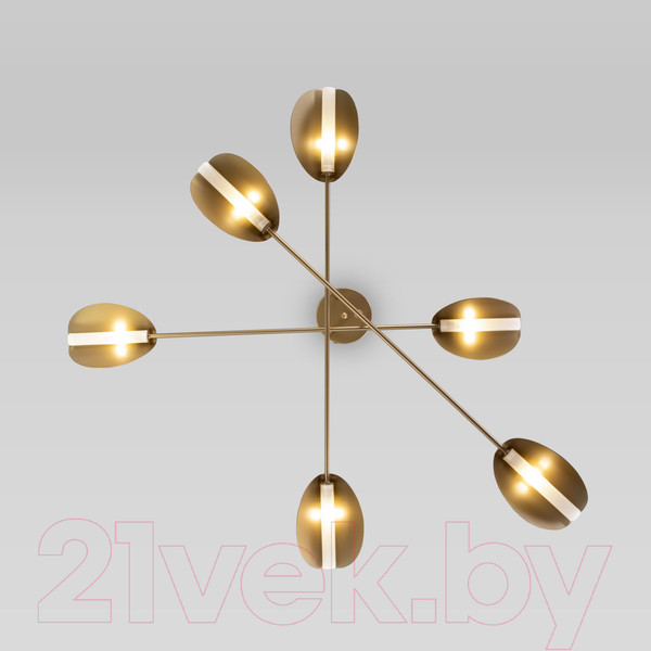 Изображение товара Потолочный светильник Евросвет 70148/6 (золото)