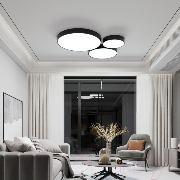 Изображение товара Потолочный светильник Евросвет 90318/1 (черный)