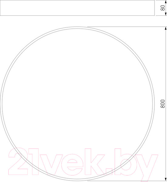 Изображение товара Потолочный светильник Евросвет 90320/1 (белый)