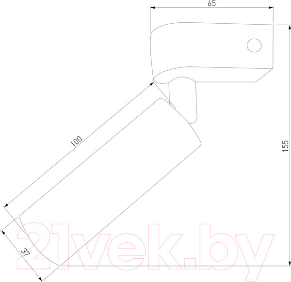 Изображение товара Бра Евросвет 20143/1 LED  (латунь)