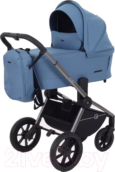 Изображение товара Детская универсальная коляска Rant Flex Pro 2 в 1 2023 / RA074 (синий)