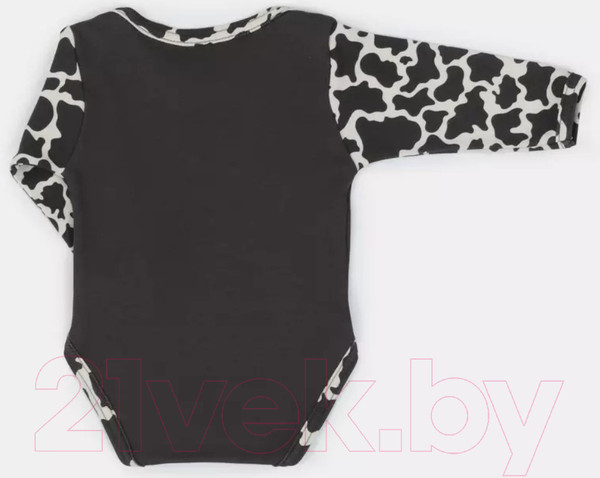 Изображение товара Боди для малышей Rant Milk-Aholic С длинным рукавом / 6181 (графит, р.56)