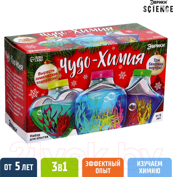 Изображение товара Набор для опытов Эврики Чудо-Химия / 7768931