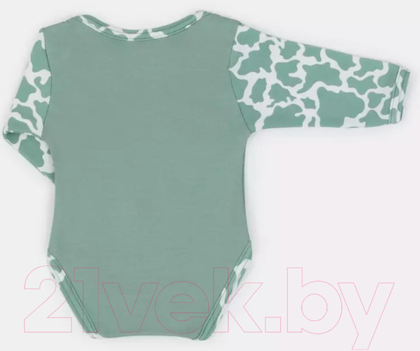 Изображение товара Боди для малышей Rant Milk-Aholic С длинным рукавом / 6181 (зеленый, р.68)