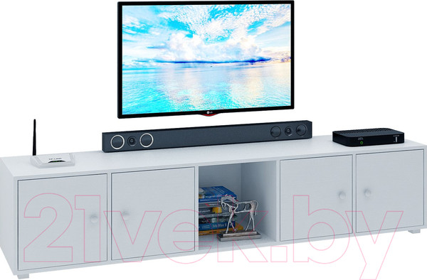 Изображение товара Тумба MFMaster Прайм-51-1 (белый)