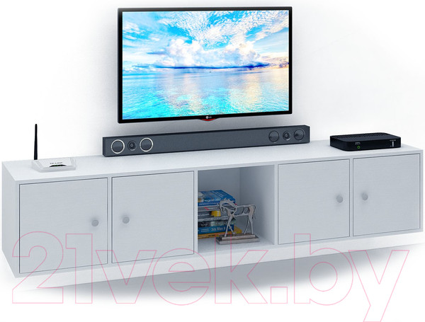 Изображение товара Тумба MFMaster Прайм-51-1 (белый)