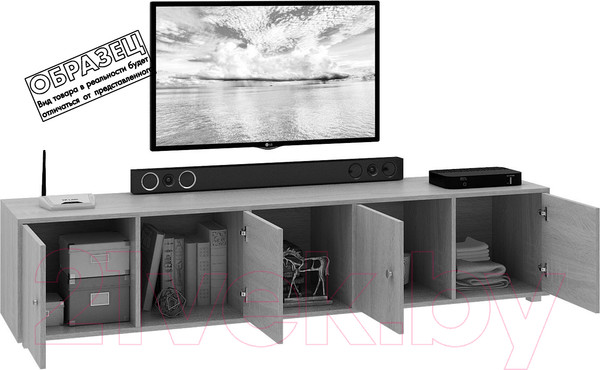 Изображение товара Тумба MFMaster Прайм-51-1 (белый)