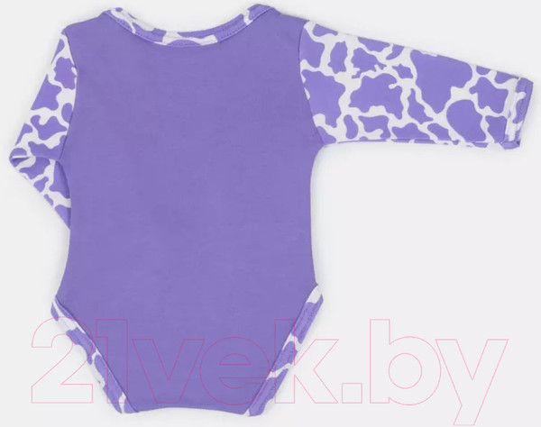 Изображение товара Боди для малышей Rant Milk-Aholic С длинным рукавом / 6181 (фиолетовый, р.56)