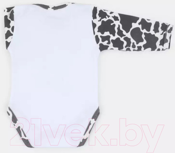 Изображение товара Боди для малышей Rant Milk-Aholic С длинным рукавом / 6181 (белый, р.56)