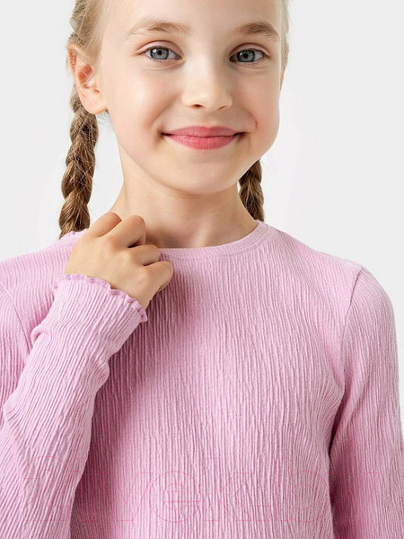 Изображение товара Лонгслив детский Mark Formelle 127914 (р.128-64, пудрово-розовый)