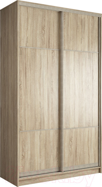 Изображение товара Шкаф-купе Евва 16 SSH.03 / АЭП ШК.2 01 (сонома/дуб шато)