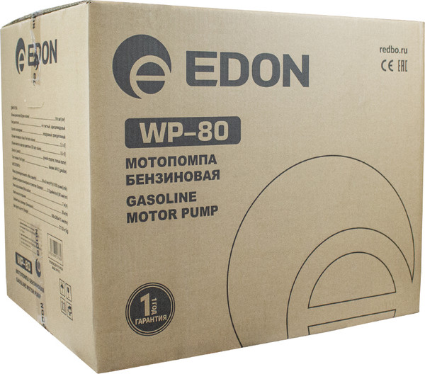 Изображение товара Мотопомпа Edon WP-80