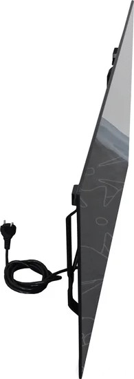 Изображение товара Инфракрасный обогреватель Теплофон Glassar 400 ЭРГН 0.4 c умным сетевым шнуром (черный)