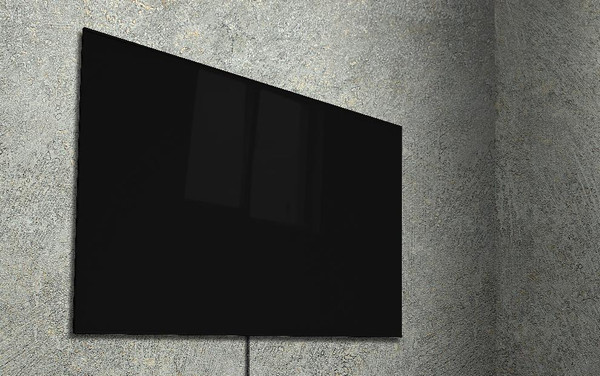 Изображение товара Инфракрасный обогреватель Теплофон Glassar 400 ЭРГН 0.4 c умным сетевым шнуром (черный)