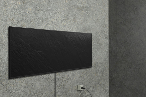 Изображение товара Кварцевый обогреватель Теплофон Granit ЭРГН 0.45 1200х295мм (черный)