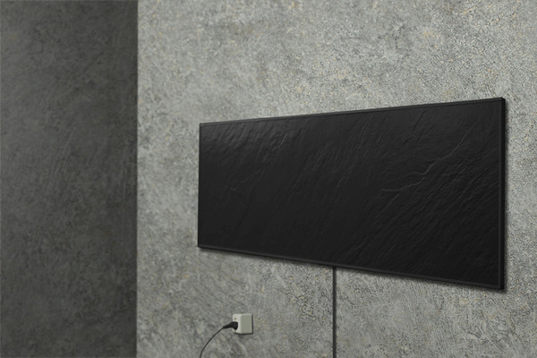 Изображение товара Кварцевый обогреватель Теплофон Granit ЭРГН 0.45 1200х295мм (черный)