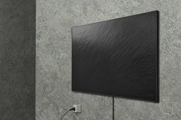 Изображение товара Кварцевый обогреватель Теплофон Granit ЭРГН 0.9 1200х600мм (черный)