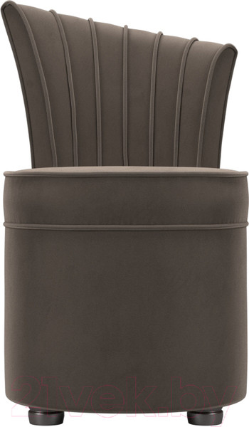 Изображение товара Кресло мягкое Лига Диванов Ирис (велюр коричневый)