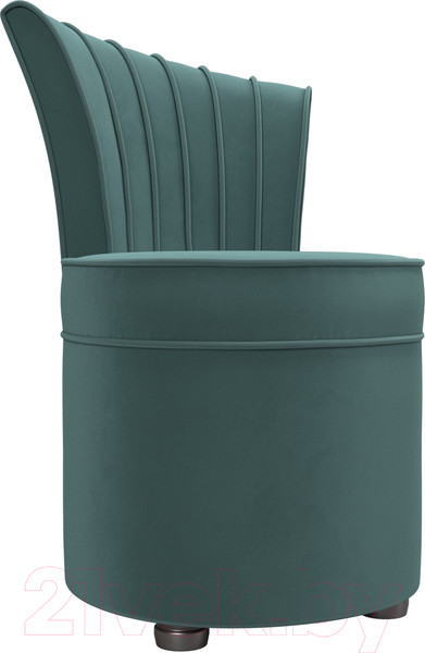 Изображение товара Кресло мягкое Лига Диванов Ирис (велюр бирюзовый)