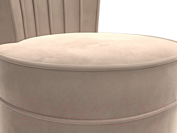 Изображение товара Кресло мягкое Лига Диванов Ирис (велюр бежевый)