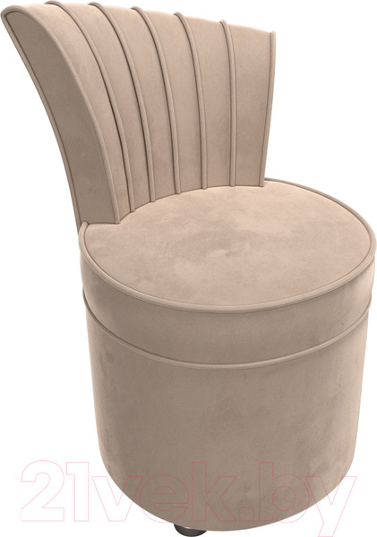 Изображение товара Кресло мягкое Лига Диванов Ирис (велюр бежевый)