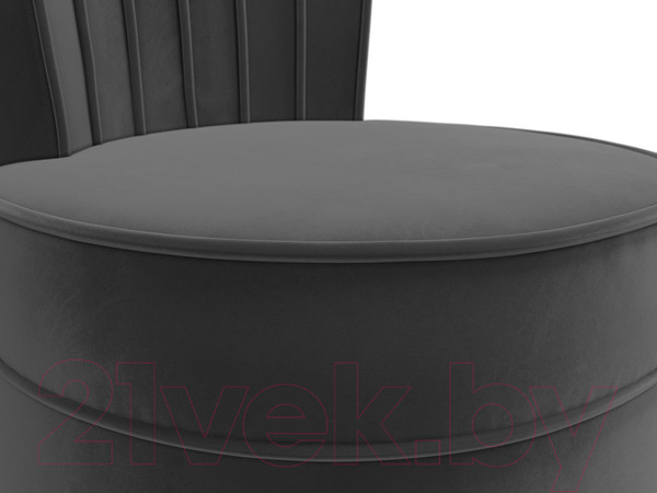 Изображение товара Кресло мягкое Лига Диванов Ирис (велюр серый)