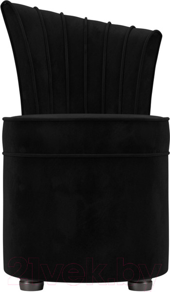 Изображение товара Кресло мягкое Лига Диванов Ирис (велюр черный)