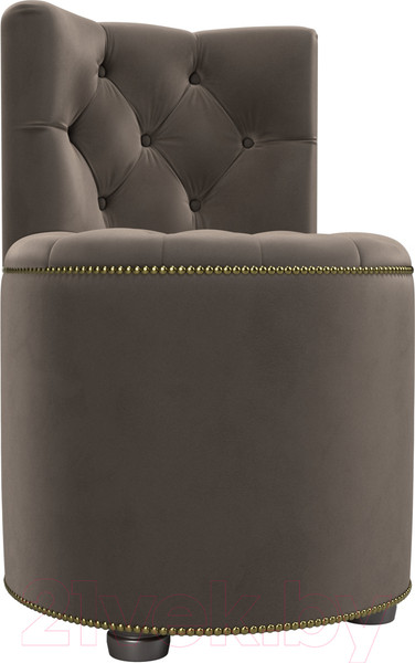 Изображение товара Пуф Лига Диванов Саваж (велюр коричневый)
