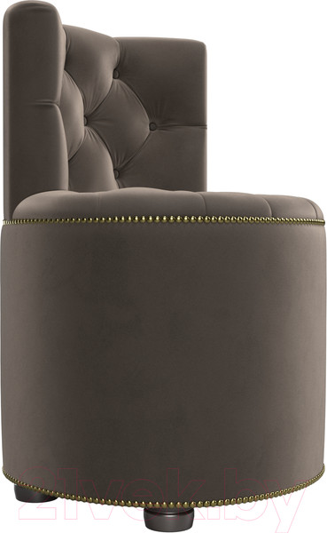 Изображение товара Пуф Лига Диванов Саваж (велюр коричневый)