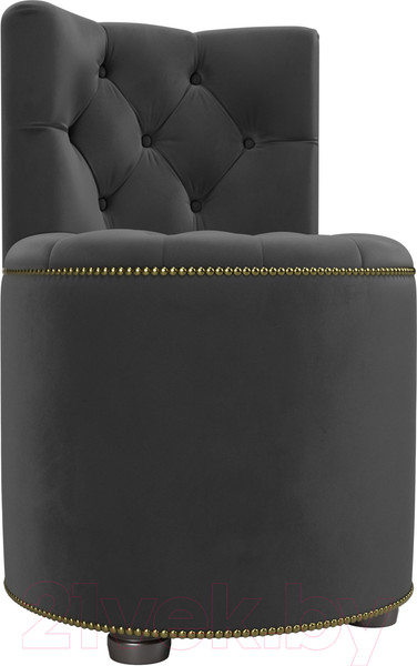 Изображение товара Пуф Лига Диванов Саваж (велюр серый)