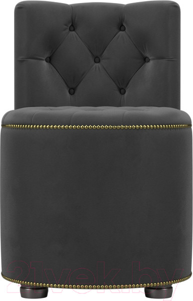 Изображение товара Пуф Лига Диванов Саваж (велюр серый)