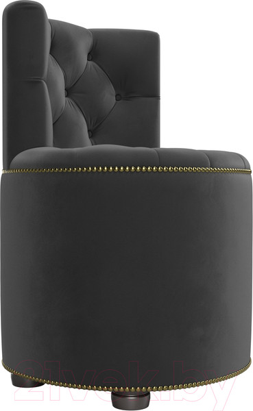 Изображение товара Пуф Лига Диванов Саваж (велюр серый)