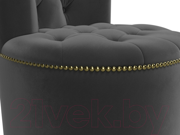 Изображение товара Пуф Лига Диванов Саваж (велюр серый)