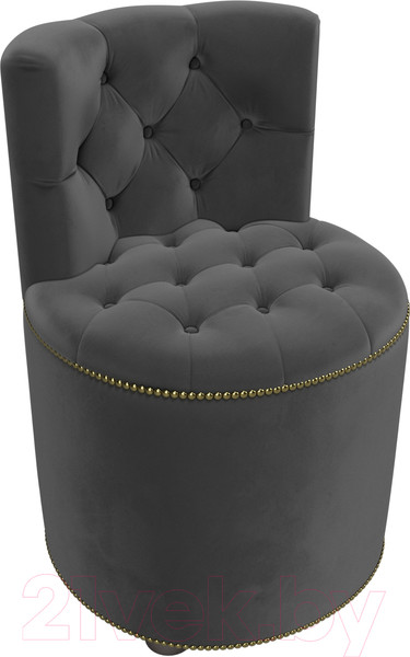 Изображение товара Пуф Лига Диванов Саваж (велюр серый)