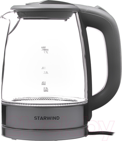 Изображение товара Электрочайник StarWind SKG2315 (серый/серебристый)