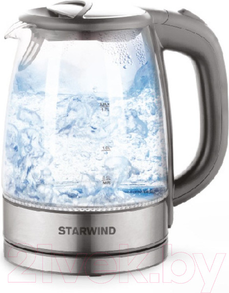 Изображение товара Электрочайник StarWind SKG2315 (серый/серебристый)