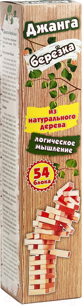 Изображение товара Настольная игра Задира Плюс Падающая башня Макси / 4263343