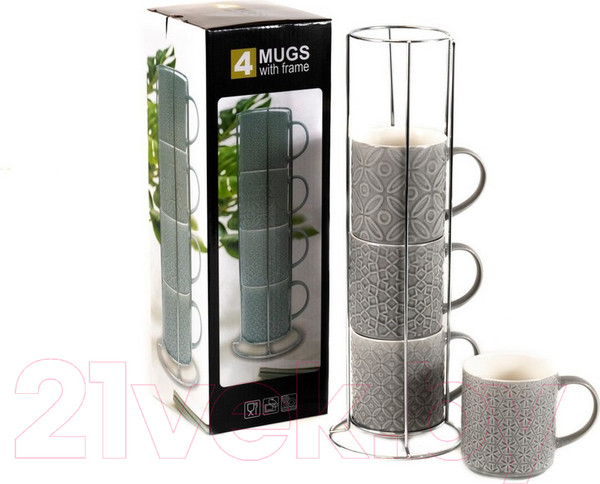 Изображение товара Набор для чая/кофе Белбогемия ZPX22324 / 105061 (4шт)