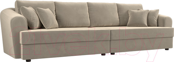 Изображение товара Диван Лига Диванов Милтон / 109775 (микровельвет бежевый)