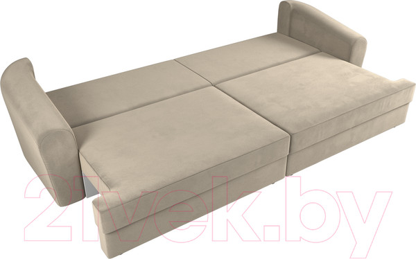 Изображение товара Диван Лига Диванов Милтон / 109775 (микровельвет бежевый)