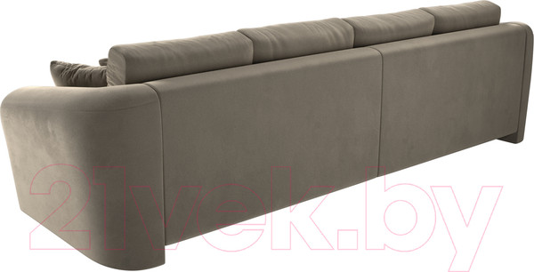 Изображение товара Диван Лига Диванов Милтон / 109775 (микровельвет бежевый)