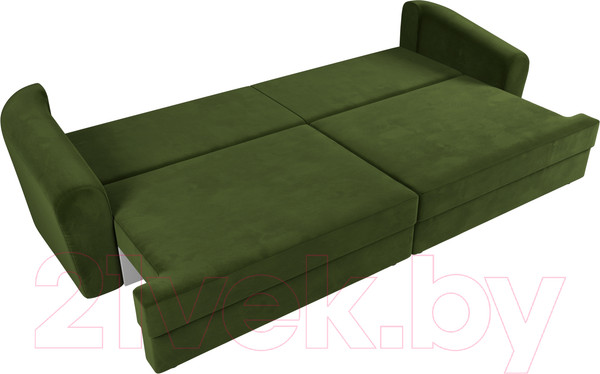 Изображение товара Диван Лига Диванов Милтон / 109778 (микровельвет зеленый)