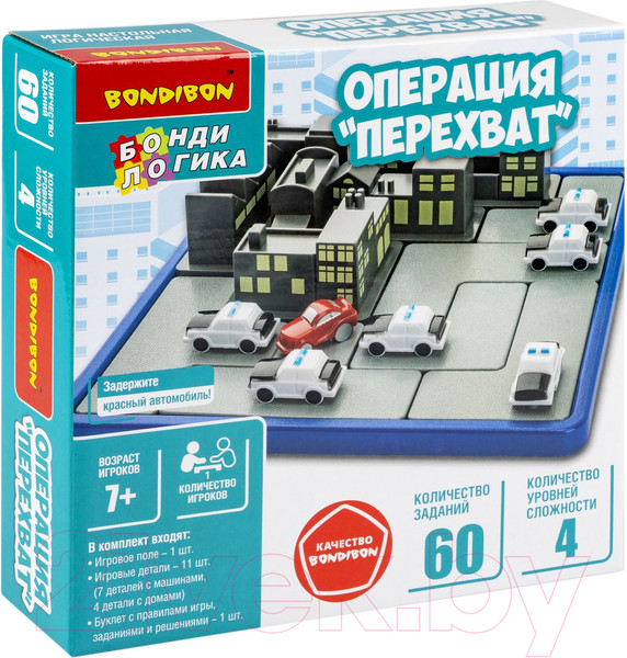 Изображение товара Игра-головоломка Bondibon БондиЛогика Операция Перехват / ВВ6011