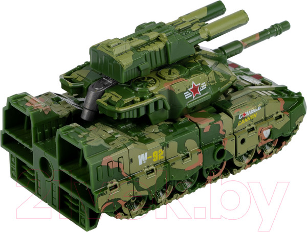 Изображение товара Робот-трансформер Bondibon Bondibot Танк / ВВ6069 (зеленый хаки)