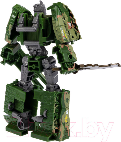 Изображение товара Робот-трансформер Bondibon Bondibot Танк / ВВ6069 (зеленый хаки)