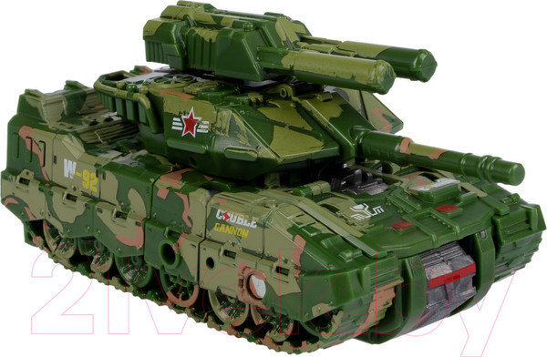 Изображение товара Робот-трансформер Bondibon Bondibot Танк / ВВ6069 (зеленый хаки)