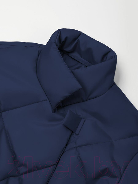 Изображение товара Пальто детское Amarobaby Trendy / AB-OD22-TRENDY29/20-128 (синий, р.128-134)