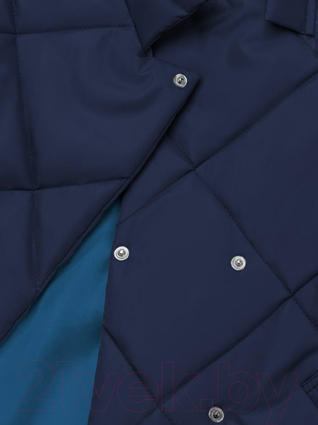 Изображение товара Пальто детское Amarobaby Trendy / AB-OD22-TRENDY29/20-146 (синий, р.146-152)