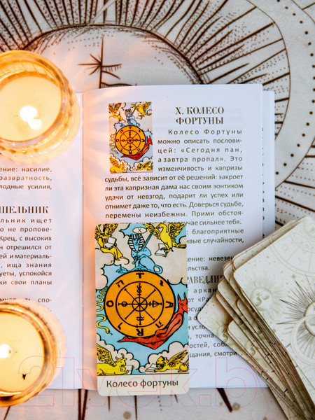 Изображение товара Книга Gothic Kotik Production Инструкция, краткое значение и толкование карт таро