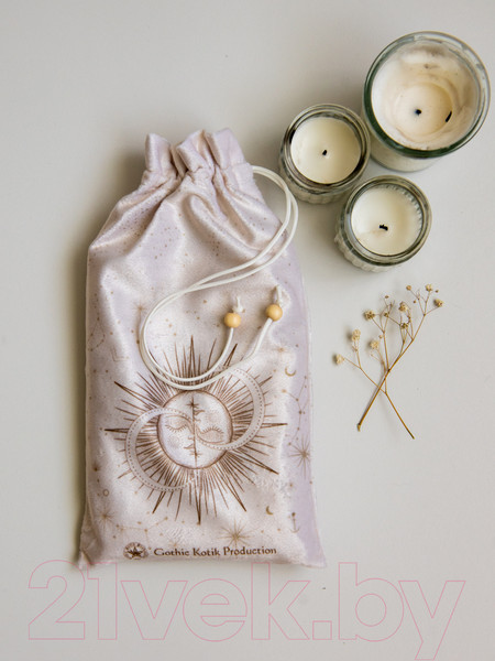 Изображение товара Скатерть для гадания Gothic Kotik Production Светлая Вселенная